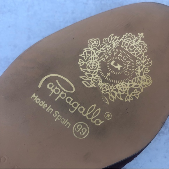 🌼 Pappagallo Vintage Suede Leather Flat Loafers 9 - Picture 8 of 10